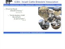 Tablet Screenshot of icba-israel.com